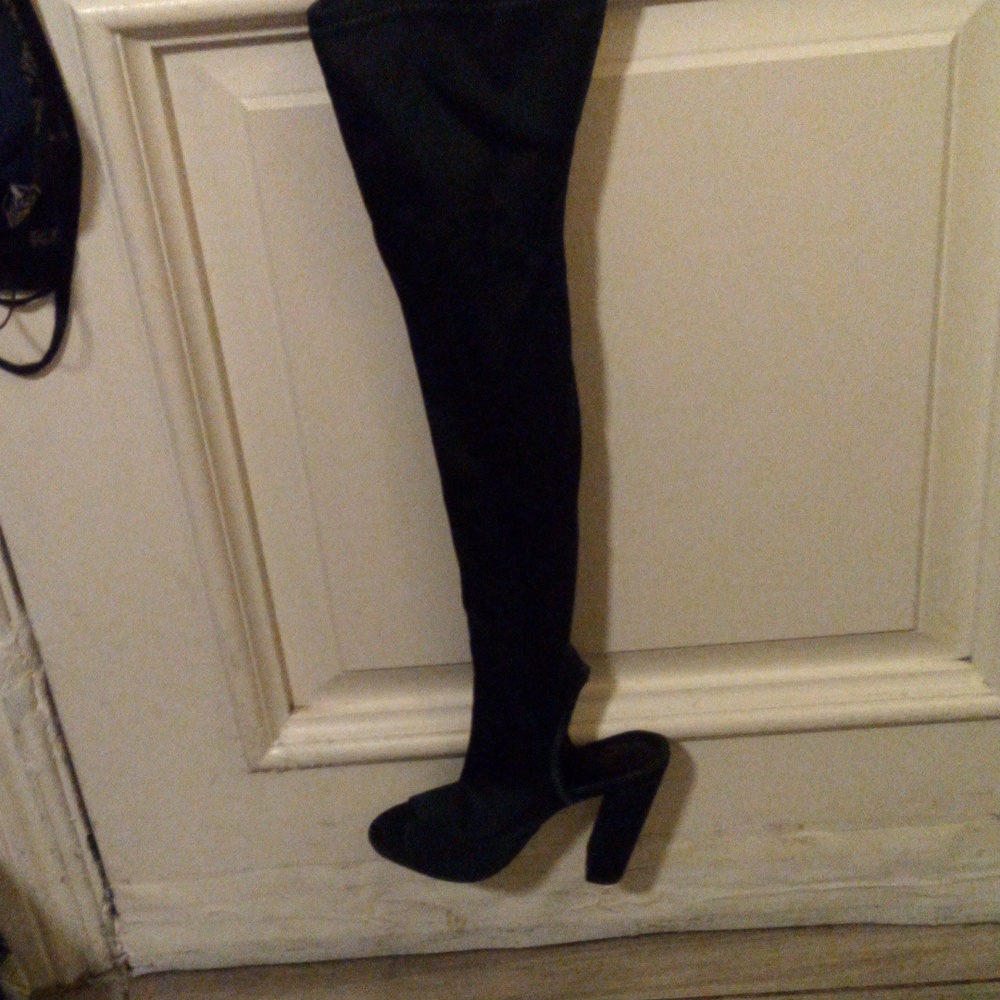 High heels hunter green